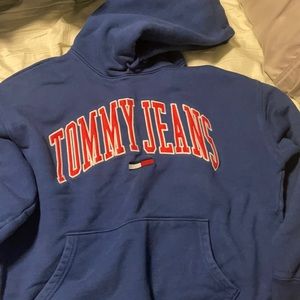 Tommy blue hoodie